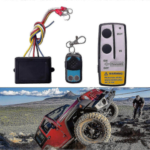 Wireless winch remote for 12V, 50ft range, for trucks and ATVs 2