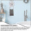 Towel hook wall clock for bathroom waterproof and dual-purpose 5