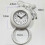Towel hook wall clock for bathroom waterproof and dual-purpose 3