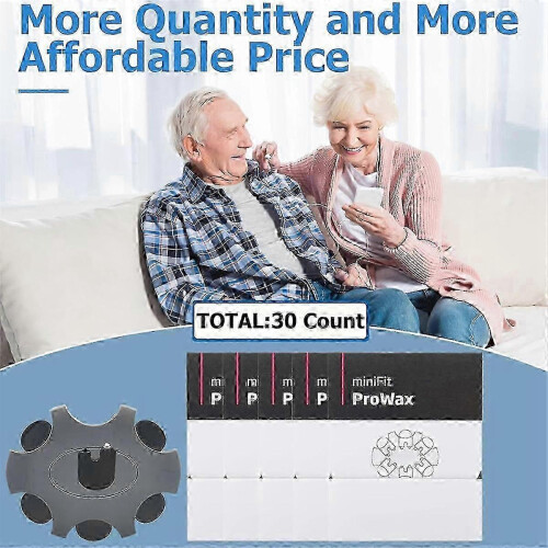Hearing aid accessories for Minifit - 5 wax guard replacements 2