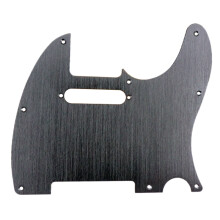 Zwart 8 Hole Tele Gitaar Slagplaat Metalen Pick Guard voor Standaard Telecaster Slagplaat Vervanging