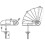 Sofa hardware hinge for 2pcs adjustable height angle 2