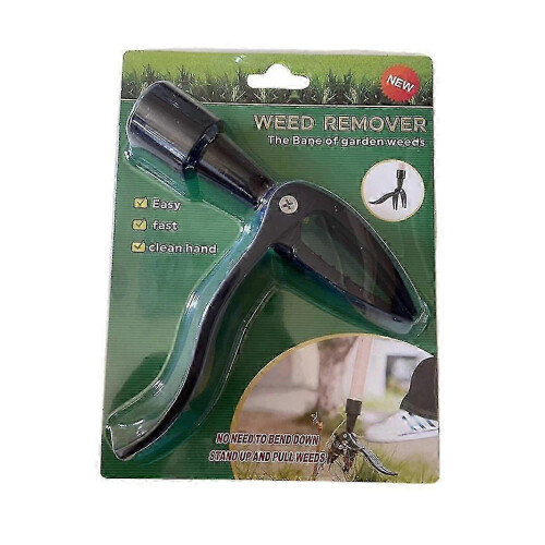 Root remover tool with foot pedal for effortless weeding 1