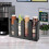 Office coffee cup organizer with disposable dispenser 2
