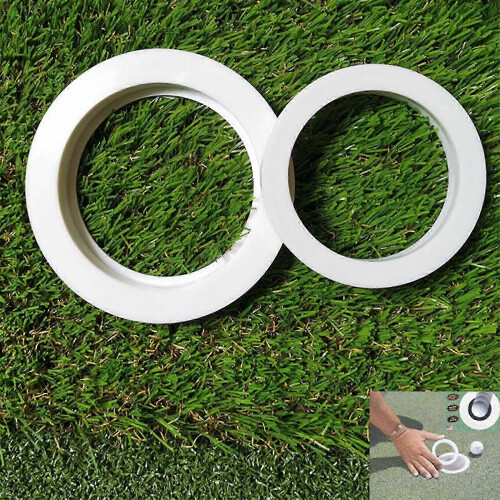 Portable Golf Putting Accuracy Trainer with Durable Hole Cup Rings 2