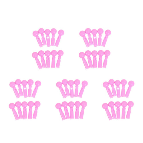 50Pièces Accessoires Réparation Rose Plastique 1