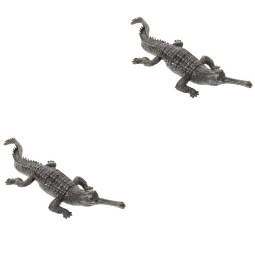 2Stk Lebensechtes Simuliertes Modell Aus Kunststoff 1