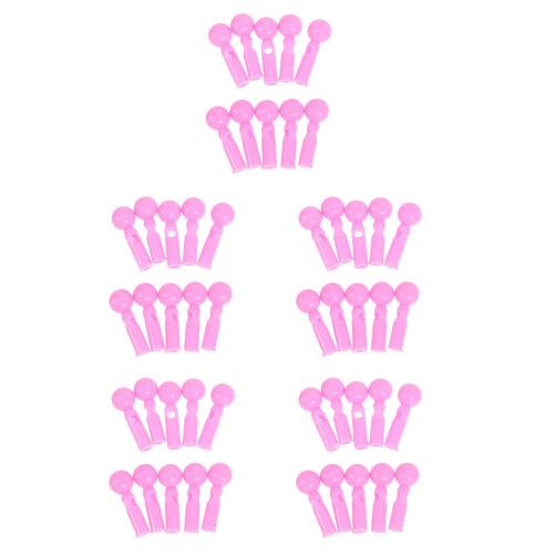 50Pièces Accessoires Réparation Rose Plastique 2