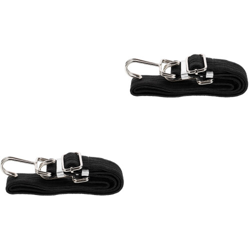 2Stk Belastbarer Spanngurt Elastisch Mit Karbonhaken Für Transport 1