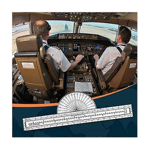 Flight Planning Navigation Plotter - Durable Design for Pilots 1