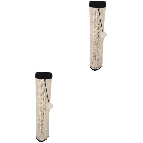 2Pièces Anti- Chat Beige En Matière Sisal Robuste 1