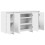 VidaXL vidaXL Sideboard White 135 x 41 x 75 cm Engineered Wood 5