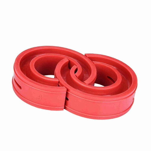 2pc Red Car Shock Absorber Buffer Spring Bumper Cushion Type F