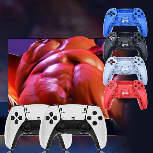 (blue) Game Controller Shell Replacement DIY Upper And Lower Cover PS5 Repair Accessories Entertainment Game