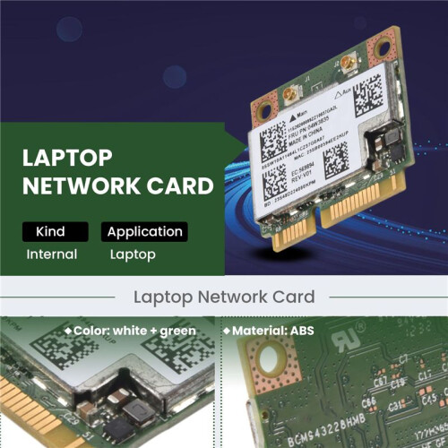 BCM943228HMB 04W3764 WIFI Draadloos  4.0 Half  PCI-E-Kaart Compact voor  E130 E135 E330 E335 E530 E535 E430 2