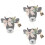 3Pièces Signes Bois Suspendus Accueil Décor Maison Style Rustique 5