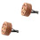 2Pièces Diffuseur Parfumé Bois Auto Décor Élégant 3