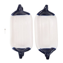 2 STUKS Opblaasbare Boot PVC Boot Boei Jacht Fenders Uv-Bescherming Geribbelde Bumper Boot Accessoires