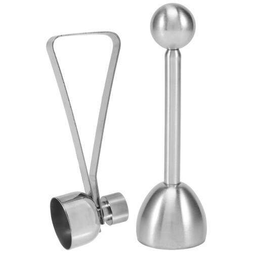 Egg Cutters, Egg Topper Egg Slicer Kitchen Tool Egg Cracker Remover Egg Shells Separator for Hard Soft Boiled Eggs