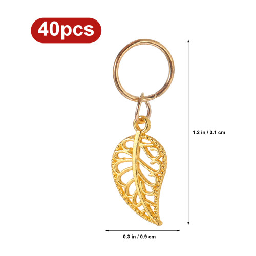 40St Haarstuk Ringen Dreadlock Accessoires Voor Vlechten 1