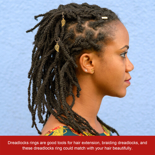 40St Haarstuk Ringen Dreadlock Accessoires Voor Vlechten 2