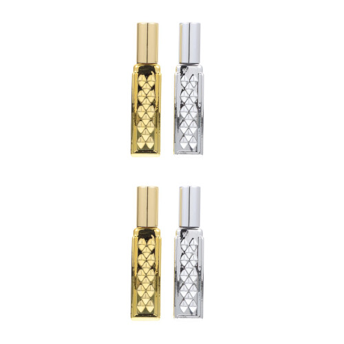 4Pièces Flacons Spray Verre Miniatures Étanches Variees 1