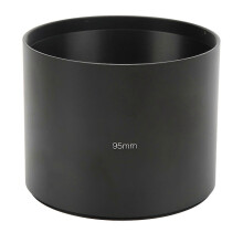 3.7in Telephoto Lens Hood Aluminum Alloy Mirror Telephoto Lens Hood for Photography Accessories