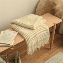 (【white】) Multi-functional Cover Blanket, Sofa Blanket, Blanket, Blanket, Bed Runner Blanket, 1pc