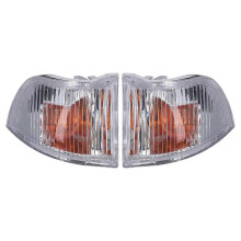1 Pair Wing Mirror Indicator Light Cover Side Mirror Indicator Lamp Lens Replacement for Iveco Daily