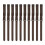 10Pcs 10x100 Concealed Wall Shelf Support Shelf Rack Fixing Brackets Kit Accessory 1