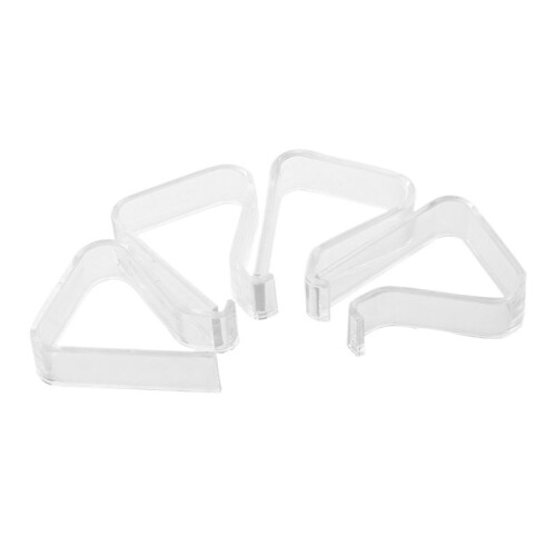 4 Pieces Picnic Clips, Spring Tablecloths Tablecloth Clip, Transparent