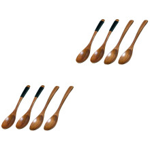 8St Tableware Lepels Keuken Roerlepels Koffiekleur Elegant