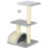 Torre para Gatos com Bolas de Pelúcia e Arranhador, Cinza 1