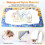 Kids Scribble Drawing Mat Water Aqua Magic Doodle Board 3 Magic Pen Drawing Book 9