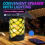1080P HD  Wifi Camera  Speaker Home Security Two-Way Remote Intercom Night Vision Cam Colorful Lights 4