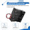 8pcs Aa Cells Battery (12v) Clip Holder Box Case Black 6