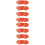 8Stk Essstäbchenhalter Keramik Design Orange 5