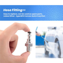 Quick Connection Pressure Washer-Gun Hose Adapter For Lavor Vax,M14 Convex Quick Insertion