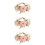 3Stk Blumenhaarreif Farbenfroh Braut 7