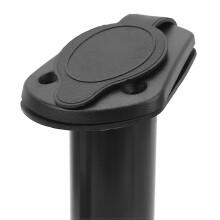 2Pcs Kayak Fishing Rod Holder Flush Mount Fishing Boat Rod Holders with Cap Cover for Kayak Boat Can
