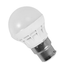 B22 economie d' Ampoule LED Lampe 220V (3W blanc froid Nouvelle imitation ceramique)
