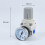 Régulateur de Pression D'Air NPT 1/4 Pouce, Régulateur D'Air de Compresseur AR2000-02, Régulateur de Compresseur D'Air 6