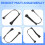 Câble D'Alimentation PéRiphéRique  5 Broches à 3  pour Bloc D'Alimentation Modulaire Enermax 4