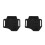 2Stk Schwarze PU Leder Organizer Für Belt Und 3