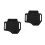 2Stk Schwarze PU Leder Organizer Für Belt Und 4