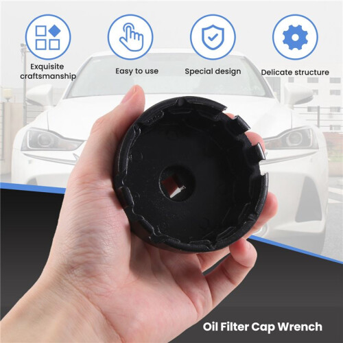 Oil Filter Cap Wrench Cup Socket Remover Tool for   64MM 2