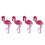 24Pièces Patch Brodé Flamant Rose Rose Pour Projets DIY Mode 8