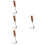 4Stk Handlicher Kartoffelstampfer Mit Langlebigem Holzgriff 6