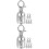 12Stk Metall-Seilstopper Mit Haken, , Langlebig Elegant 4