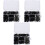 531Stk Windschutzschrauben Bolzen Set Schwarz Metall 2